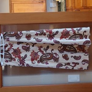 CROFT & BARROW Size 16 Classic A Line Skirt